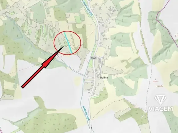 Prodej podílu zahrady, Kudlovice, 330 m2