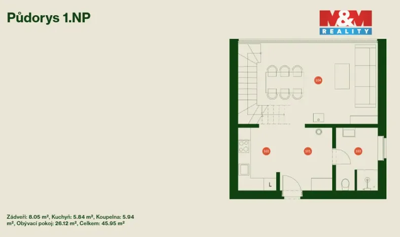 Prodej chalupy, Slaná - Hořensko, 71 m2