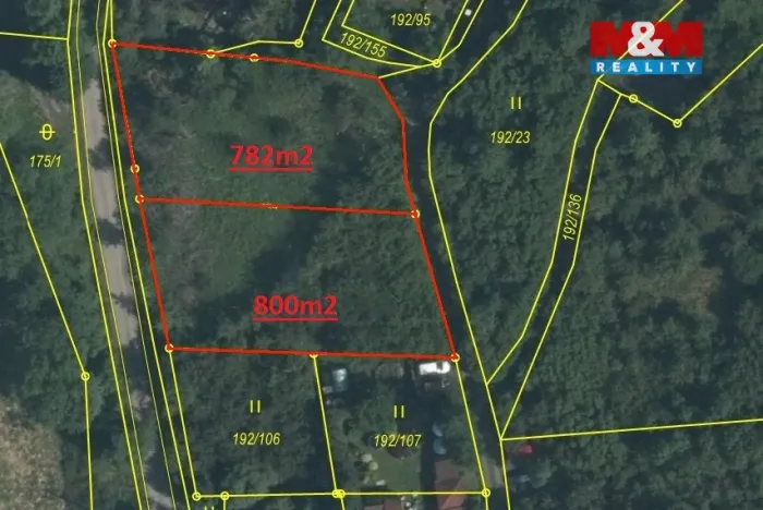 Prodej zahrady, Postoloprty - Mradice, 782 m2