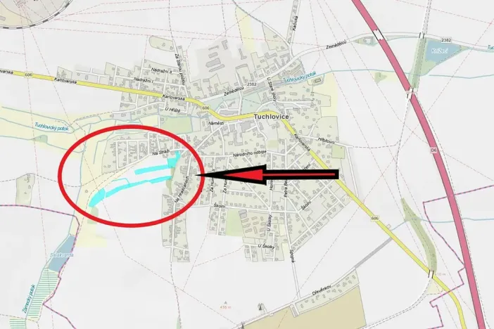Prodej pozemku pro bydlení, Tuchlovice, 13075 m2