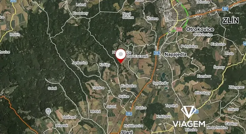 Prodej podílu louky, Kudlovice, 3479 m2