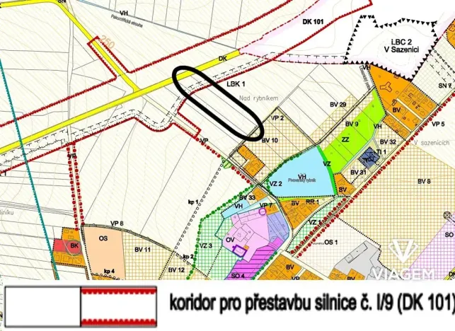 Prodej podílu pole, Bořanovice, 1999 m2