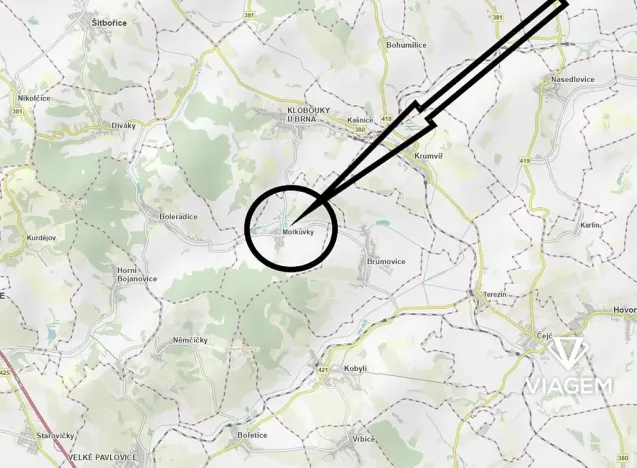 Prodej podílu pozemku pro bydlení, Morkůvky, 806 m2