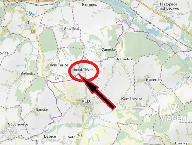 Prodej podílu pole, Dolní Těšice, 1820 m2