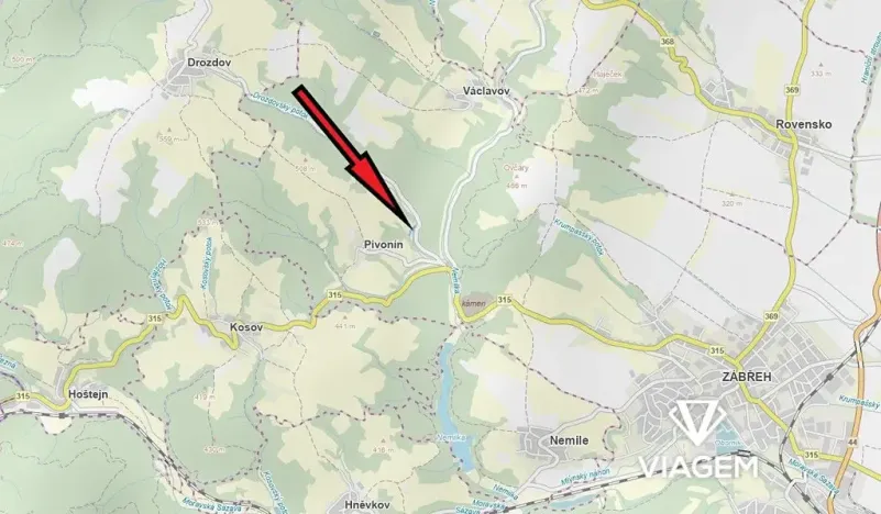 Prodej zahrady, Zábřeh, 1963 m2