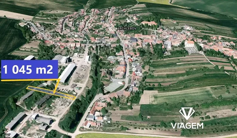 Prodej podílu pole, Archlebov, 522 m2