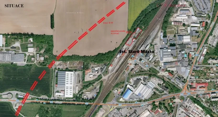 Prodej skladu, Staré Město, náměstí Hrdinů, 1602 m2