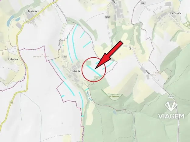 Prodej podílu pole, Zdounky, 992 m2