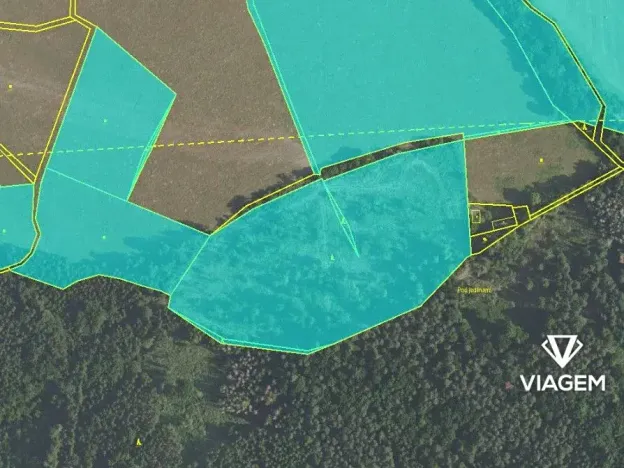 Prodej podílu lesa, Čím, 13775 m2