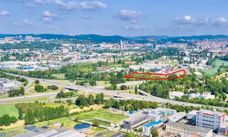 Prodej komerčního pozemku, Brno, Hněvkovského, 10000 m2