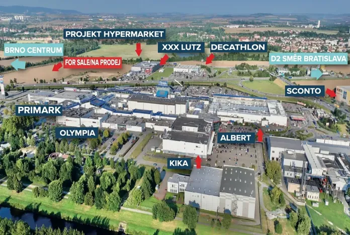 Prodej komerčního pozemku, Modřice, 7000 m2