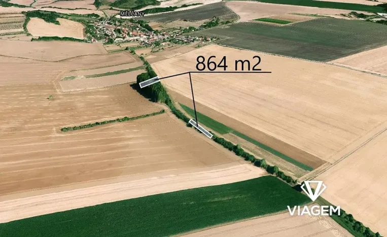 Prodej podílu pole, Mělčany, 559 m2