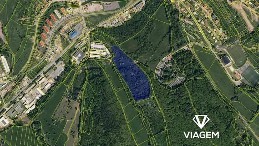 Prodej podílu komerčního pozemku, Luhačovice, 4168 m2