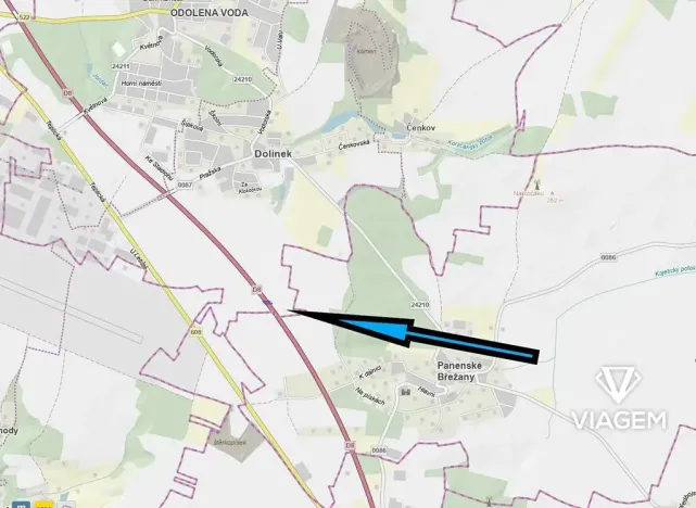 Prodej podílu pole, Odolena Voda, 585 m2