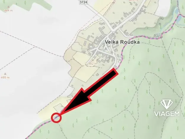 Prodej podílu pole, Malá Roudka, 1535 m2