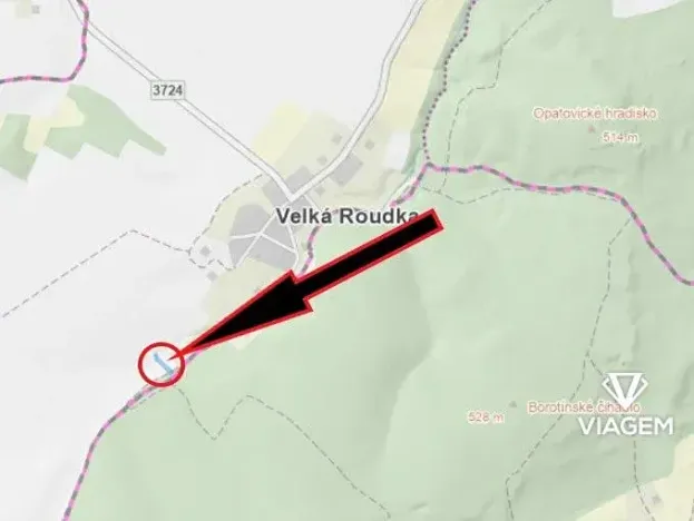 Prodej podílu pole, Malá Roudka, 1535 m2