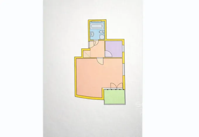 Pronájem bytu 1+kk, Praha - Krč, Jalodvorská, 36 m2