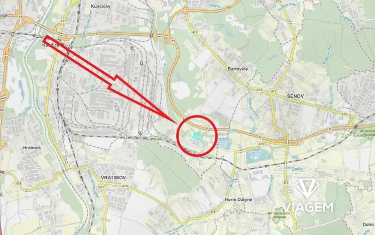 Prodej pole, Ostrava, 3983 m2