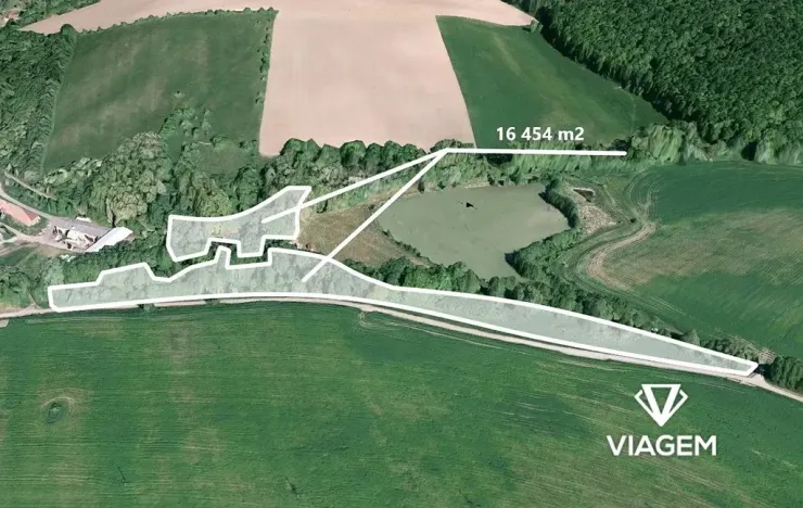 Prodej podílu zahrady, Pašovice, 3589 m2