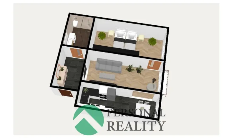 Prodej bytu 2+kk, Pardubice, Sladkovského, 58 m2