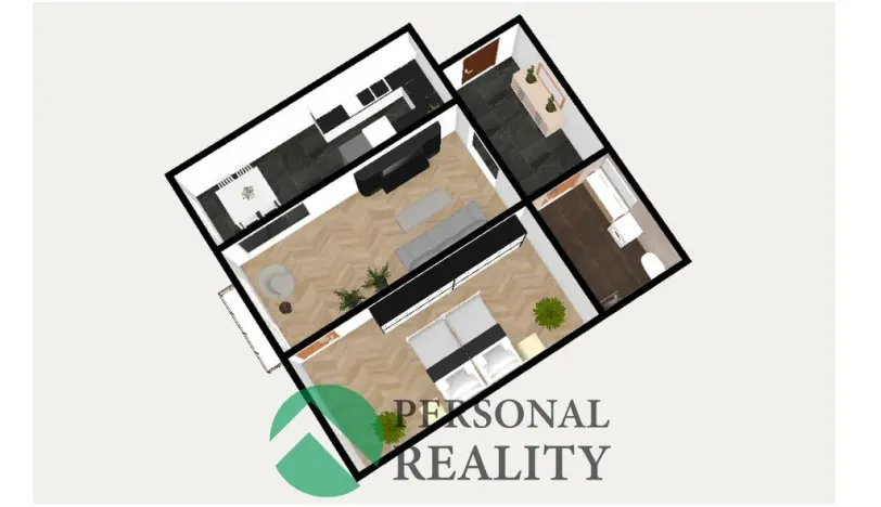 Prodej bytu 2+kk, Pardubice, Sladkovského, 58 m2