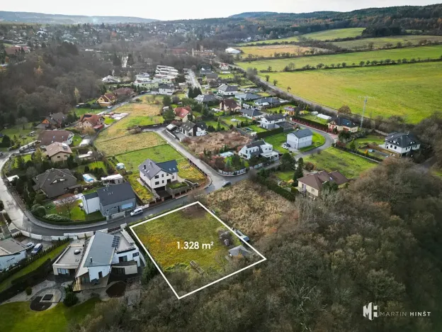 Prodej pozemku pro bydlení, Řitka, Za Štěpnicí, 1328 m2