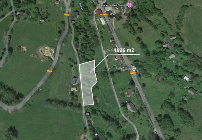 Prodej podílu lesa, Zlatá Olešnice, 963 m2