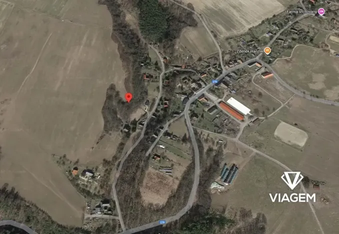 Prodej podílu lesa, Vrchovany, 2042 m2