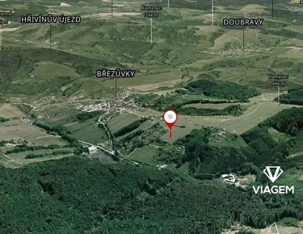 Prodej pole, Březůvky, 1900 m2