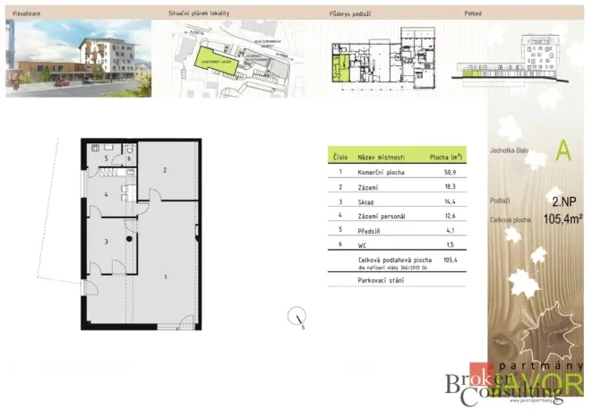 Prodej obchodního prostoru, Železná Ruda, Javorská, 105 m2