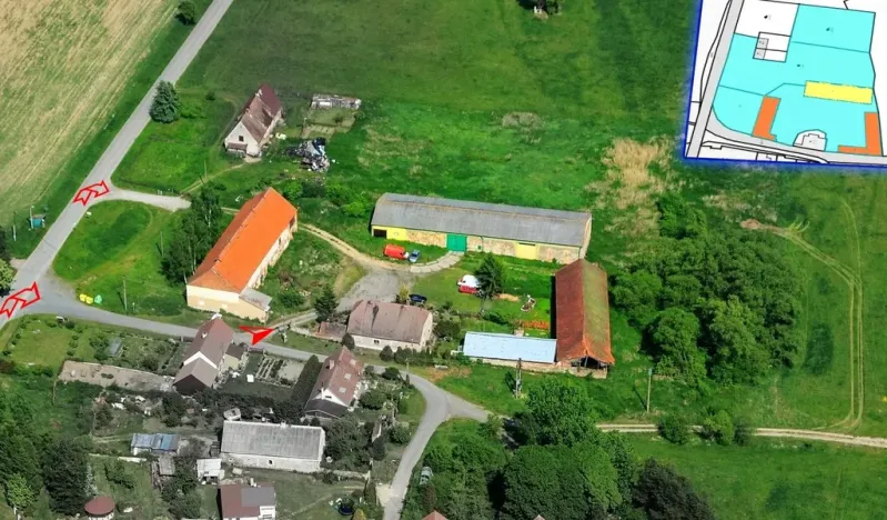 Prodej zemědělského objektu, Stráž - Bonětičky, 1530 m2