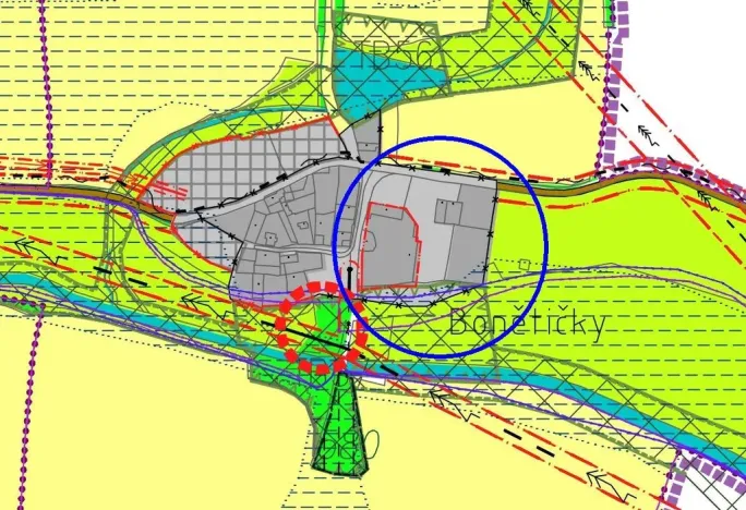 Prodej zemědělského objektu, Stráž - Bonětičky, 1530 m2