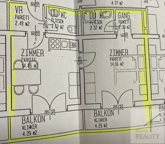Prodej bytu 2+kk, Bad Kleinkirchheim, Rakousko, 38 m2
