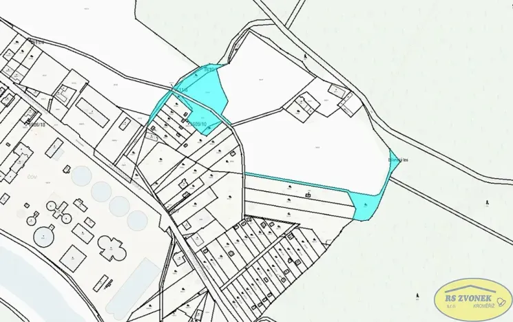 Prodej zahrady, Kroměříž, 5238 m2