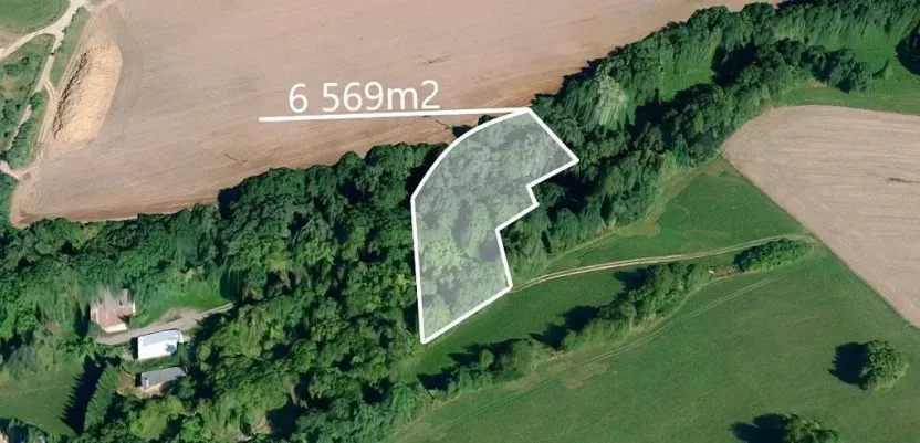 Prodej podílu pole, Volyně, 1654 m2