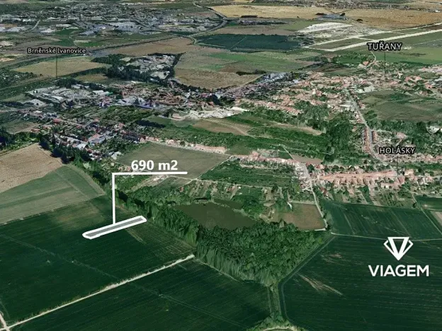 Prodej podílu pole, Brno, 345 m2