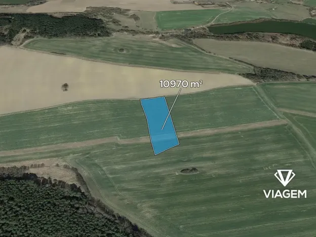 Prodej podílu pole, Třebějice, 1371 m2