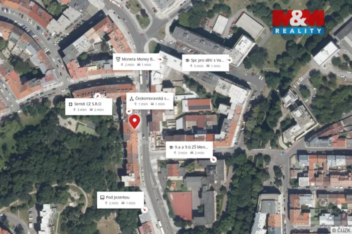 Pronájem bytu 1+1, Praha - Michle, Nuselská, 37 m2