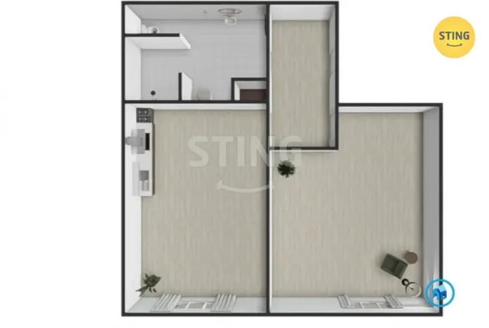 Prodej bytu 1+1, Jihlava, Wolkerova, 29 m2