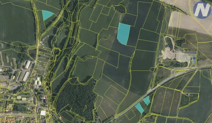 Prodej louky, Čkyně, 73041 m2