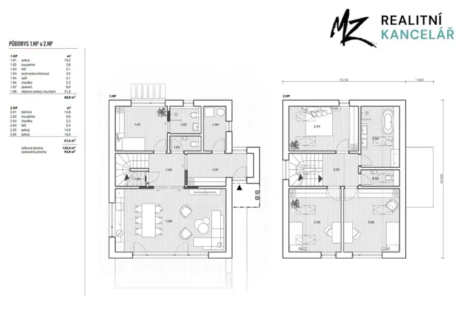 Prodej rodinného domu, Kostelec na Hané, Smržická, 131 m2