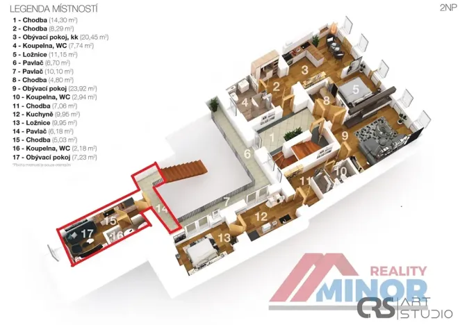 Pronájem kanceláře, Slaný, Soukenická, 20 m2