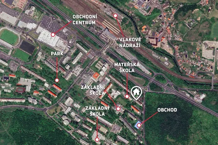 Prodej bytu 4+1, Most, K. H. Borovského, 84 m2