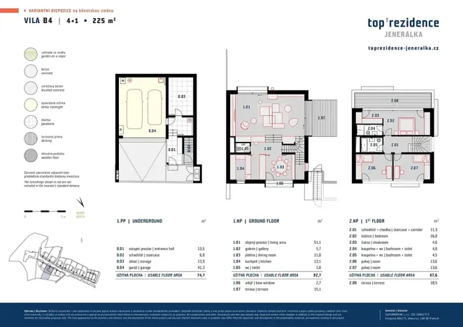 Prodej rodinného domu, Praha - Dejvice, V Trníčku, 226 m2