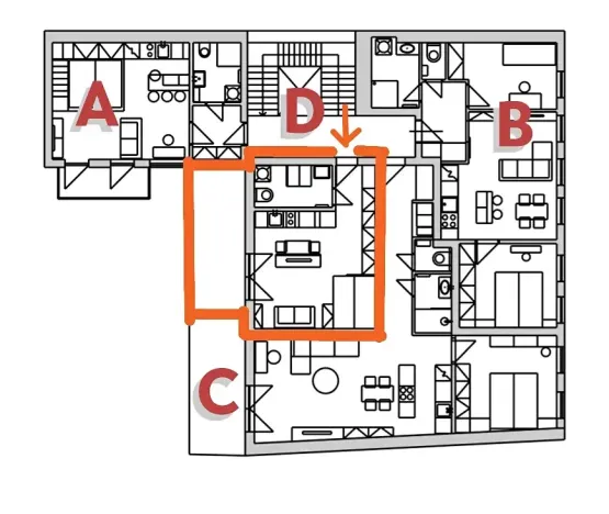 Prodej bytu 1+kk, Praha - Košíře, Holečkova, 38 m2