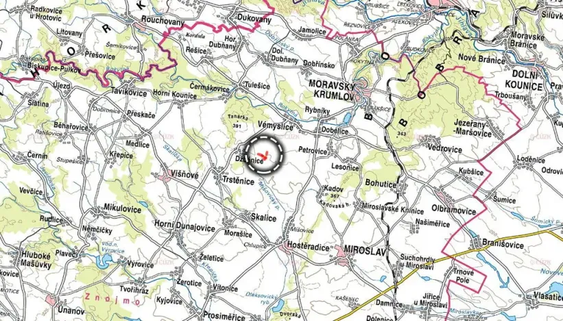 Prodej pole, Džbánice, 6896 m2