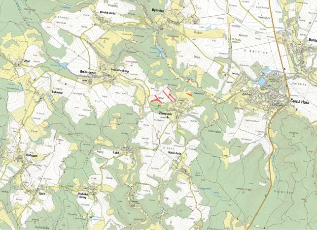 Prodej pole, Žernovník, 5757 m2