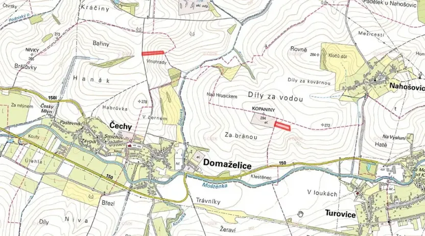 Prodej pole, Turovice, 7608 m2