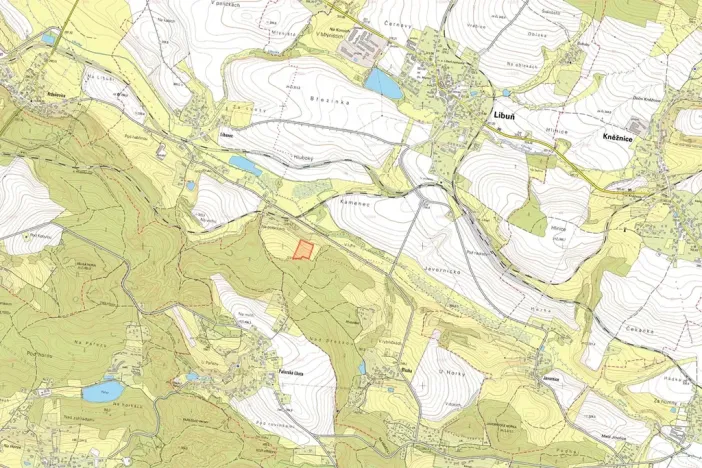 Prodej louky, Libuň, 12477 m2