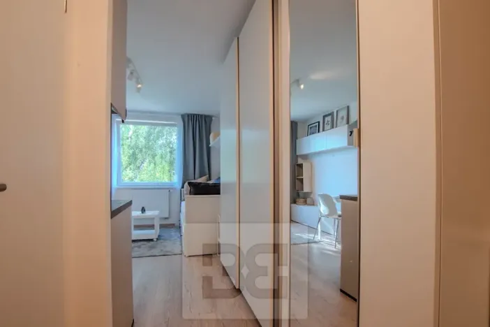 Pronájem bytu 1+kk, Praha - Vršovice, Kubánské náměstí, 19 m2